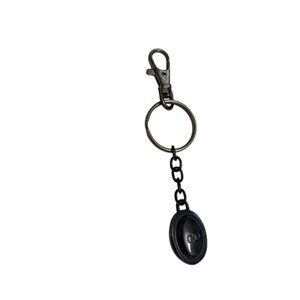 Dior Black Bag Charm Circa - Keychain Upcycled/Repurposed